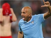 Bóng đá anh, ngoại hạng anh, lịch thi đấu euro 2012, Rocchi lập cú đúp, Lazio thắng đậm Novara